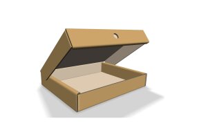 KRAFT BOXES 42x34,5x6,4cm